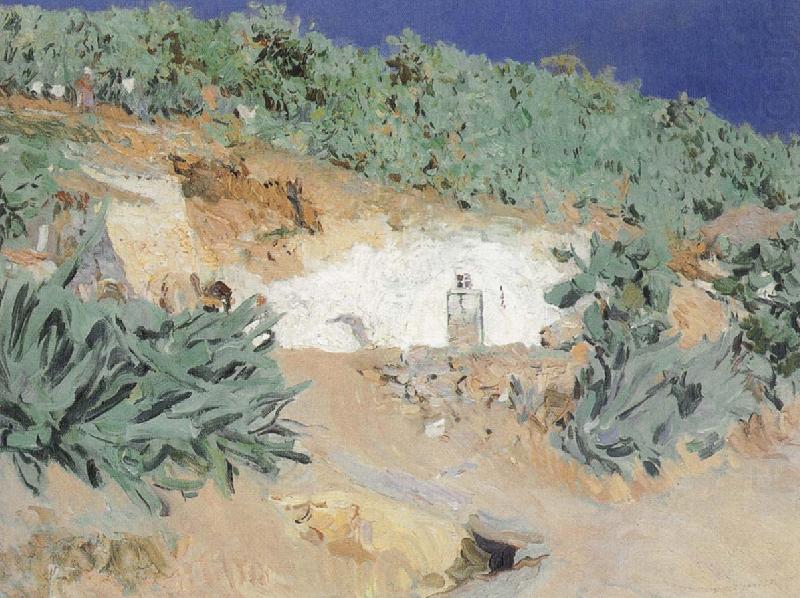 Roma houses, Joaquin Sorolla